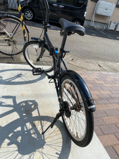 折りたたみ自電車　軽整備済み