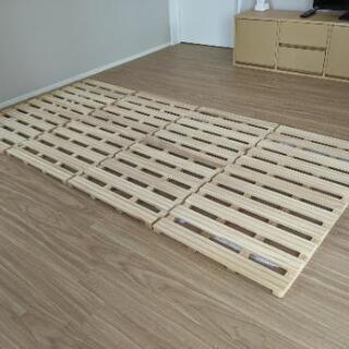 【成約済】四つ折りスノコベッドの画像