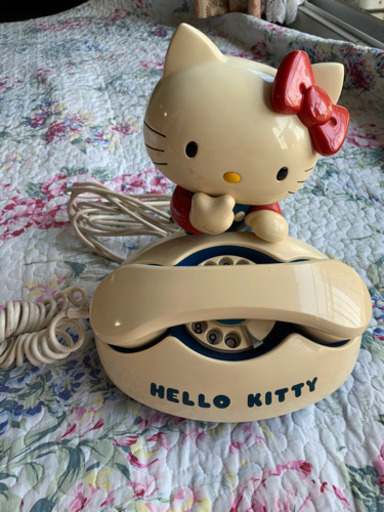 キティちゃん　電話　レトロ