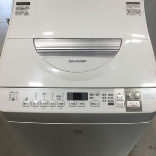 SHARP 5.5kg 電気洗濯乾燥機　ES-T5E4-KW 2017年