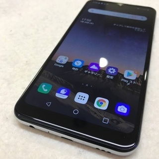 2019 ソフトバンク LG K50 プラチナシルバー