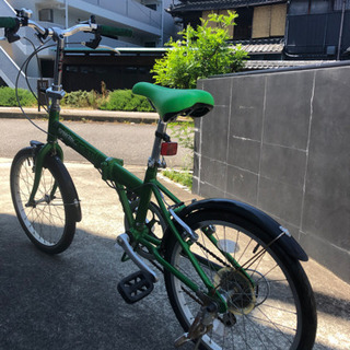 折り畳み自転車　コンパクト　緑 折りたたみ自転車 EIZER | コンパクトで軽量 - コウメイー自転車の一