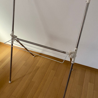 折り畳み 室内洗濯物干しの画像