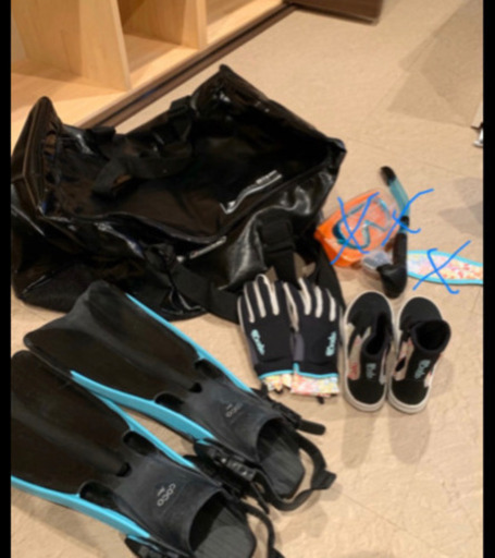 ダイビング　軽器材　4点セット