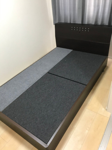 シングル　ベッド　引き出し　収納付き　ベッド　フレーム