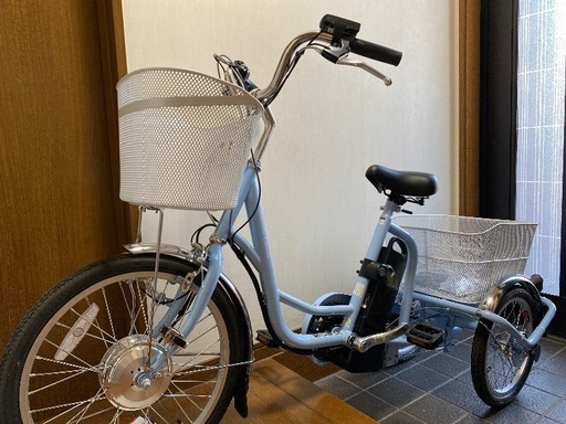 電動アシスト三輪自転車
