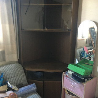 棚一体型テレビ台の画像