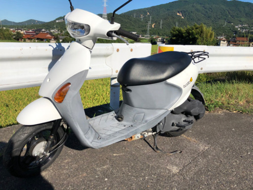 【売約済】美品 実働 BT新品 スズキ CA45A レッツ4 4スト インジェクションバイク 原付 スクーター 白
