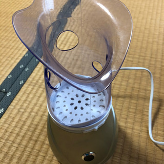 【受付停止中】フェイシャルスチーマー　鼻吸入用としても使用可能の画像