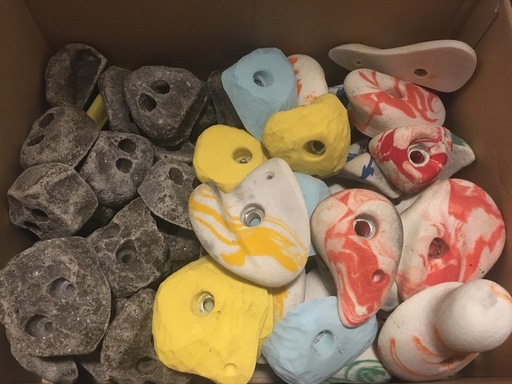 激安！今日必ず売却！クライミングホールド１００個