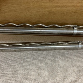 物干し竿2本の画像