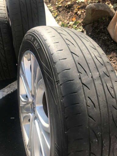 マツダ　MPV純正ホイールタイヤ付き中古