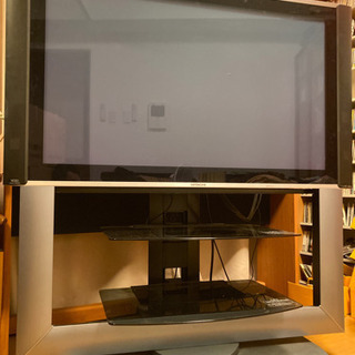HITACHI プラズマテレビ 42インチ テレビ台付き