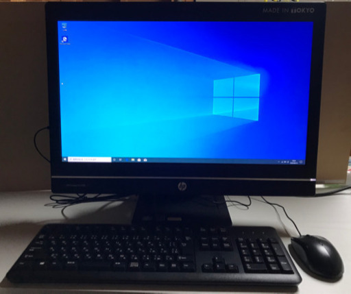 【取引終了】キーボード+マウスセットですぐに使えます。【Core i5-3470s 】ＨＰ Compaq Pro 6300 All Core i5 液晶一体型