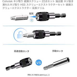 Cohotek  潰れたネジをとります。新品。未使用。未開封の画像