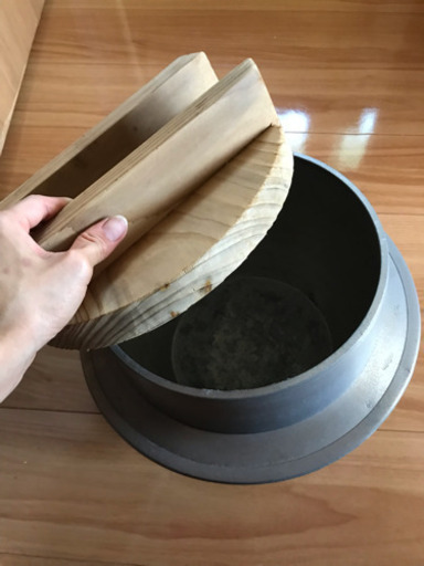 羽釜 蓋付き