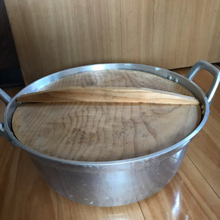 大鍋 蓋付きの画像