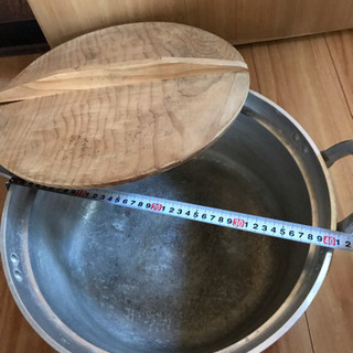 大鍋 蓋付きの画像