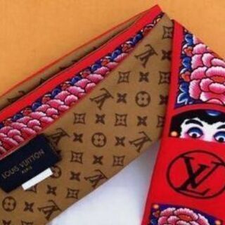 非常に入手困難❗【日本完売コレクション品 ルイヴィトン バンドー&スカーフ】正規品の画像