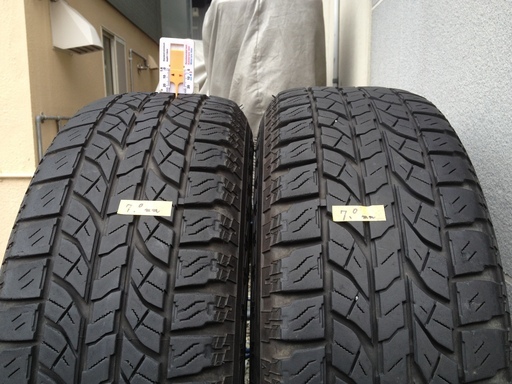 MKW MK-26  215/65R16  GEOLANDAR A/T-S G-012 ヨコハマ  4本セット 2015年製 114.3 7.0J 5穴 オフセット35 アルファード