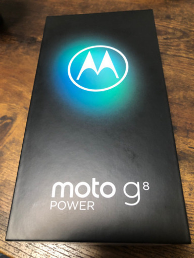 【新品】Motorola モトローラ moto g8 power スモークブラック