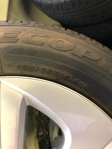 ホイール、タイヤセット　（トヨタ純正）