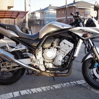 FZS1000 FAZER シルバー　2003年式　車検残あり