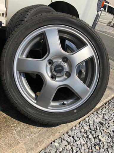 ブリジストン製5本スポークホイール165/50R15