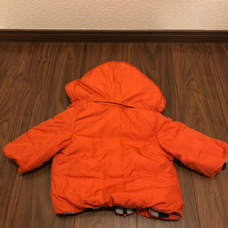 値下げ！美品 70cm GAPリバーシブルアウターの画像