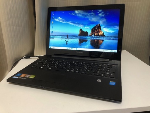 【15.6インチディスプレイ】lenovo G50-30 Celeron 2957U メモリ4GB HDD 160GB スーパーマルチドライブ　Win10