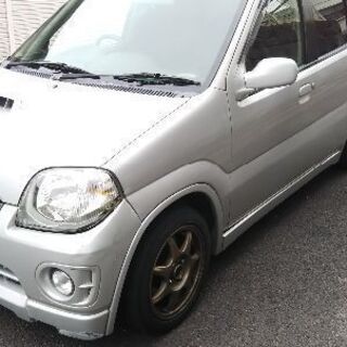 スズキ keiスポーツ 5速MTマニュアルターボ 4WD 車検令和3年12月の画像