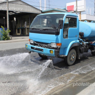 急募❗️ 10月末〜【広島空港】夜勤：散水車運転ドライバ、作業手元スタッフの画像
