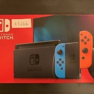 中古】新型 Nintendo Switch ネオンブルー 任天堂スイッチ