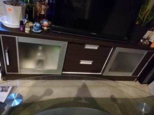 高級感有り！！木製テレビ台！！引っ越しのため手放します！