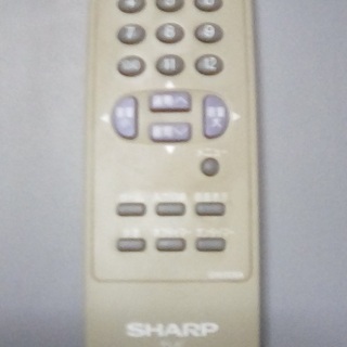 テレビ　SHARP　14インチ　2003年型 の画像