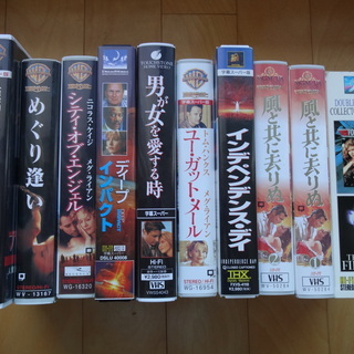 映画ビデオ(値下げ)