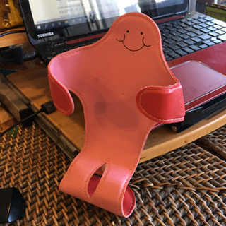 スマホスタンド　赤