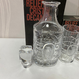 ★未使用品★SUNTORYウイスキーグラス&デキャンターセットの画像