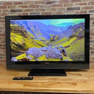 即日受渡❣️HDD内蔵 W録画 HITACHI46型フルハイビジ...