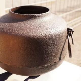 阿弥陀堂釜 炉  野々田電熱器   茶道具の画像