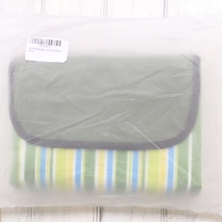 ストライプ柄【新品】☆レジャーシート　両面防水　畳んでコンパクト持ち手付！　大人４人ゆったり快適！６人でも大丈夫！　キャンプやバーベキューなどアウトドアなどにオススメの画像