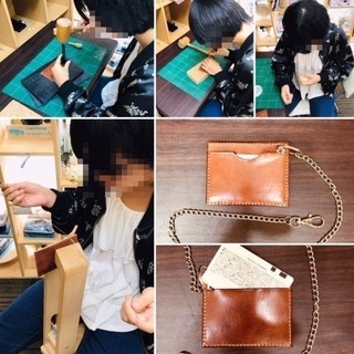 レザークラフトやってみませんか？短期〜長期、好きな日時でお申込みOK❗️の画像