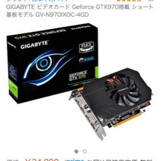 IGABYTE ビデオカード Geforce GTX970搭載 ショート基板モデル GV-N970IXOC-4GD