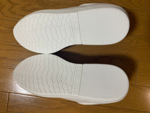 JIMMY CHOO ジミーチュウ スニーカー 白 27.5cm 新品未使用