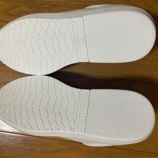 JIMMY CHOO ジミーチュウ スニーカー 白 27.5cm 新品未使用の画像
