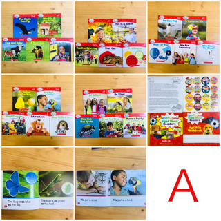NONFICTION SIGHT WORD READERS LEVEL A～D  の画像