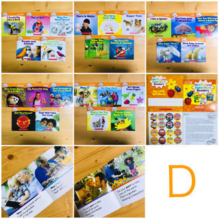 NONFICTION SIGHT WORD READERS LEVEL A～D  の画像