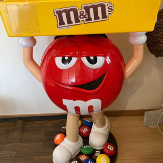 ★非売品　希少　m&m's　エムアンドエムズ　店頭ディスプレイ レッド★