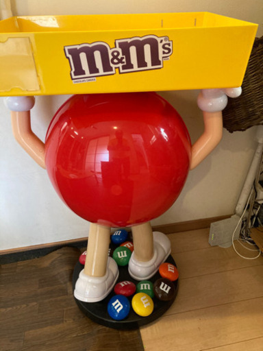 ★非売品　希少　m&m's　エムアンドエムズ　店頭ディスプレイ レッド★