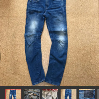 ダメージデニム ジーンズ　G－STAR  R AW